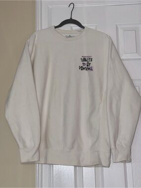 Machine Gun Kelly Tickets To My Downfall TTMD Graphic Crewneck Sweatshirt Men L